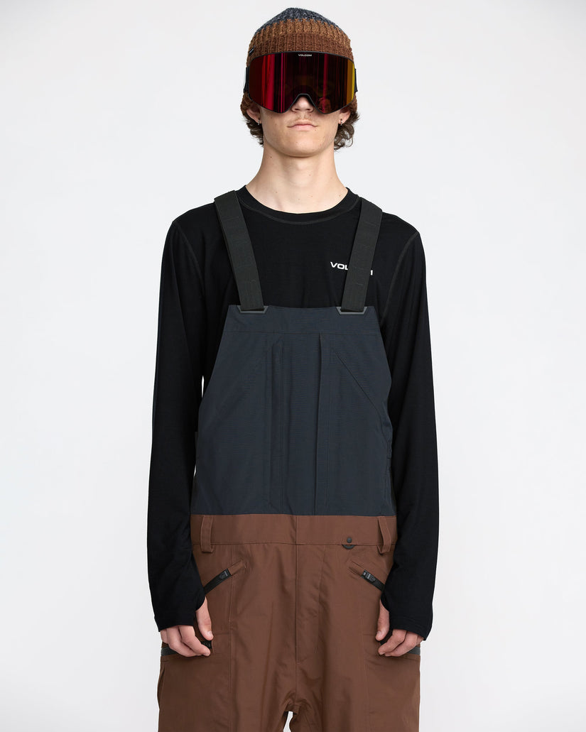 Rain Gore-Tex Latzhose - Brown