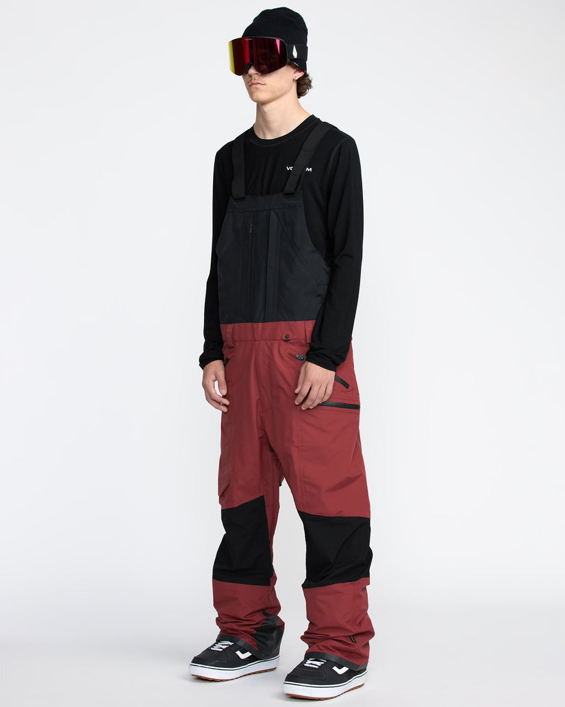 Rain Gore-Tex Latzhose - Burnt Red