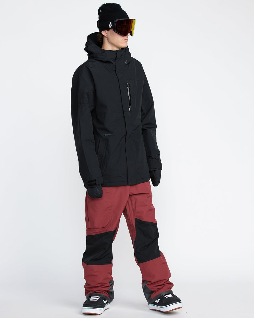 Rain Gore-Tex Latzhose - Burnt Red