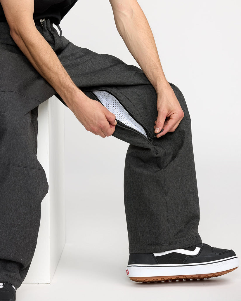 Snow Billow Hose - Black Denim