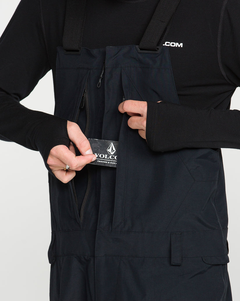 Rain Gore-Tex Latzhose - Black
