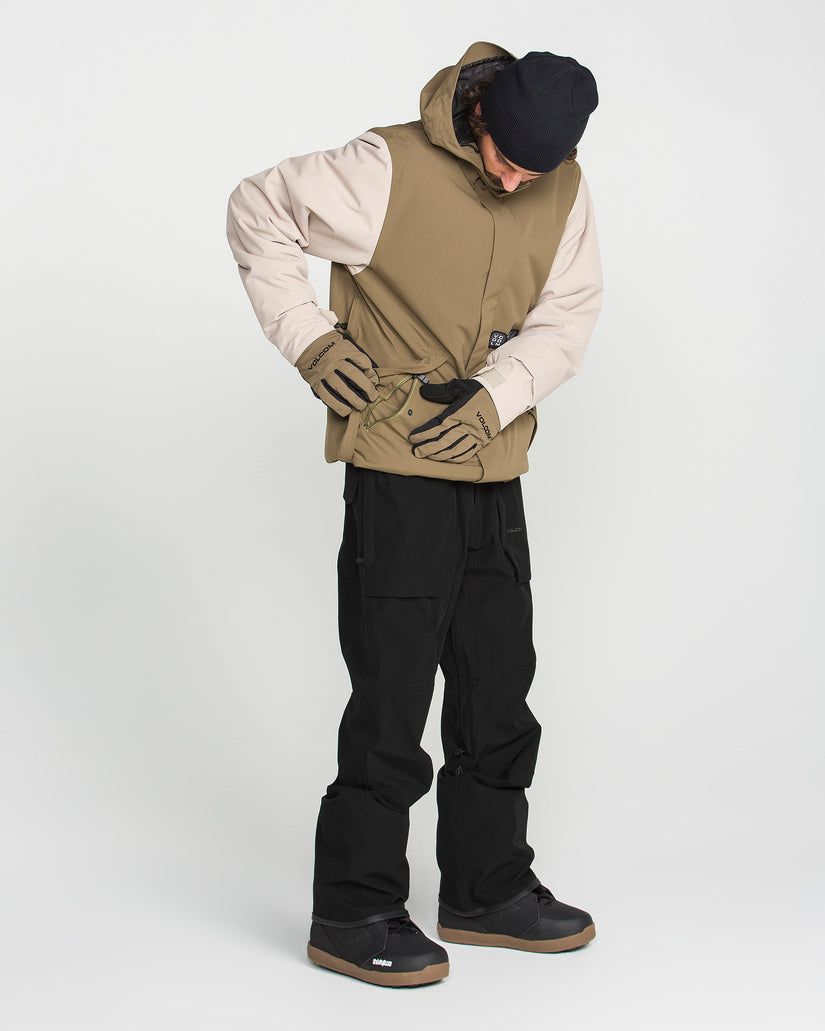 Roan 15K Snow-Latzhose - Black