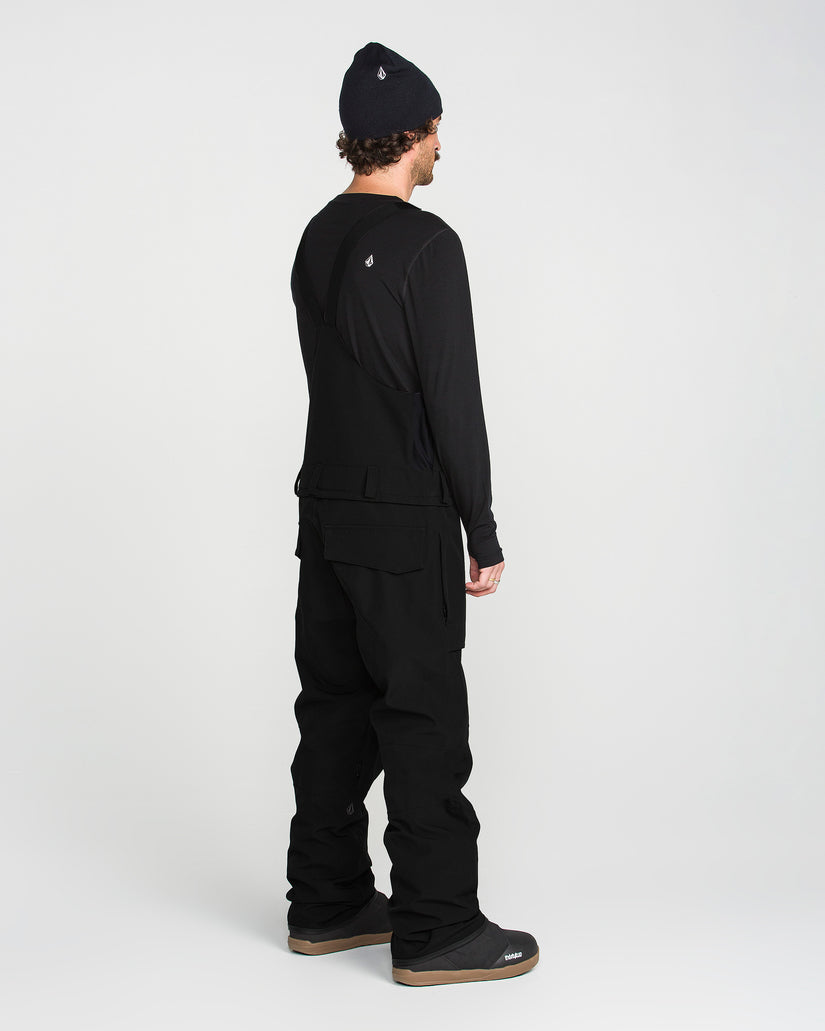 Roan 15K Snow-Latzhose - Black