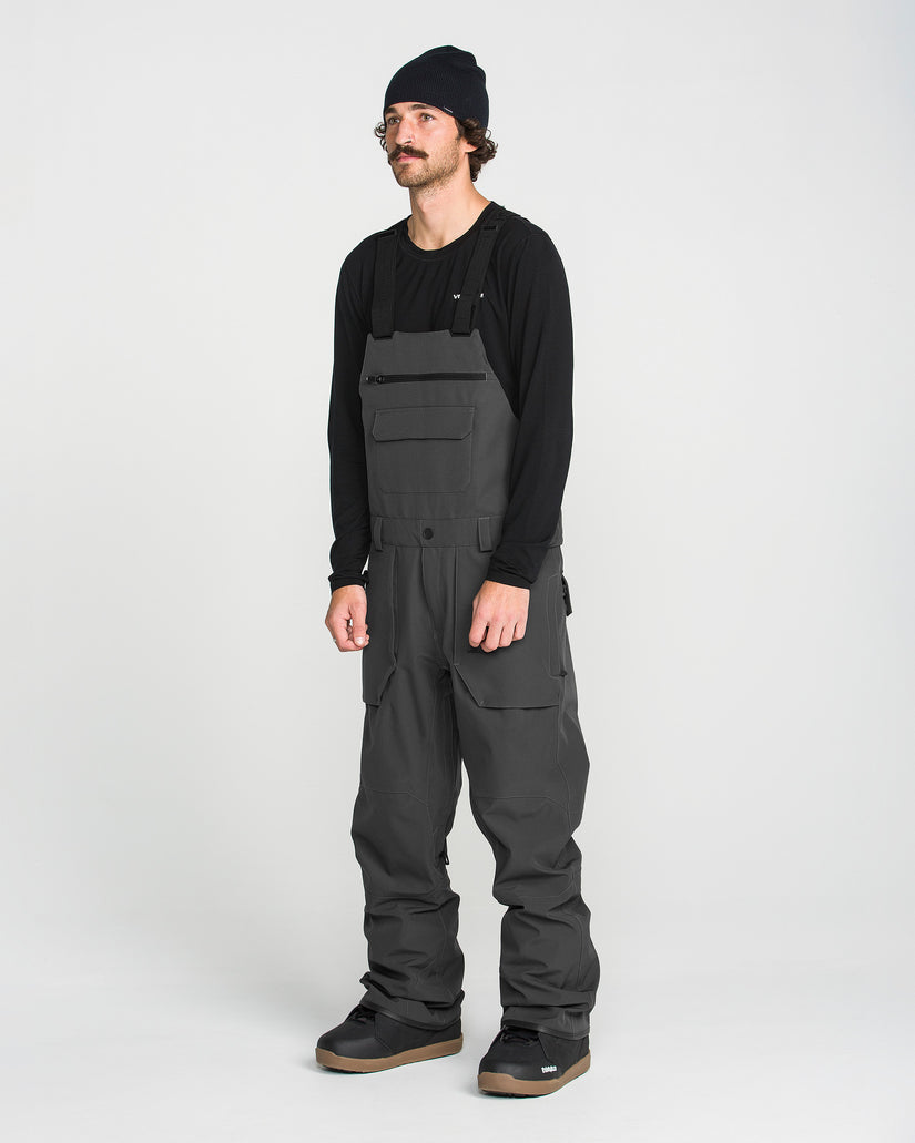 Roan 15K Snow-Latzhose - Dark Grey