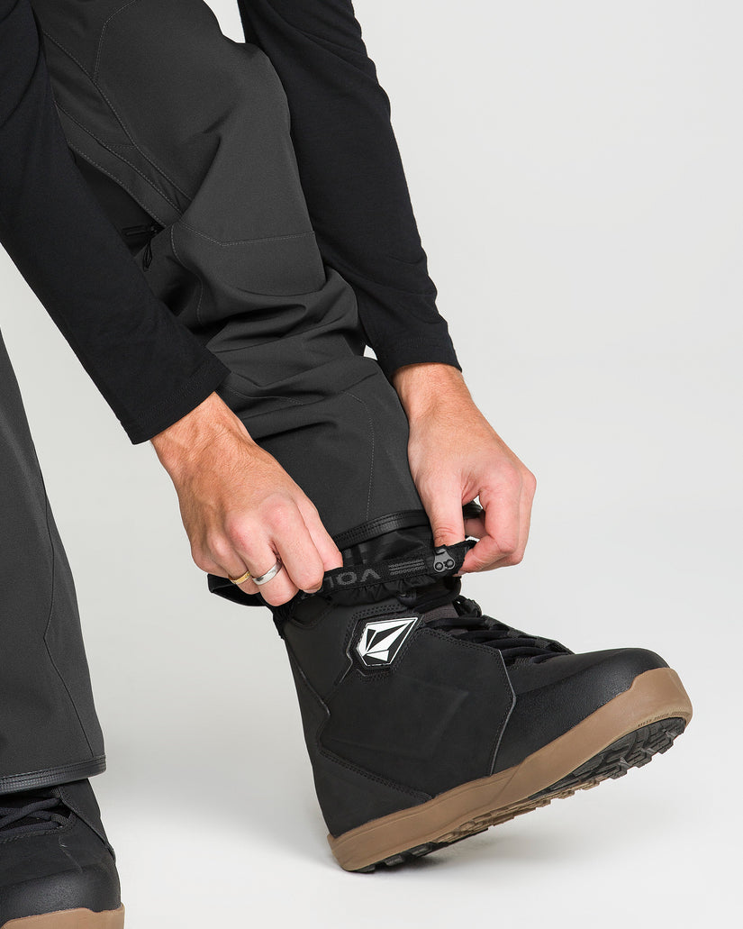 Roan 15K Snow-Latzhose - Dark Grey