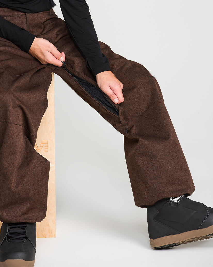 Snow Billow 10K Hose - Brown Denim