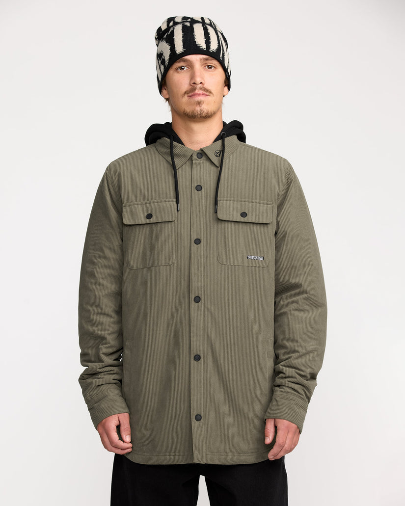 Kenson Insulated Flannel Jacke - Military