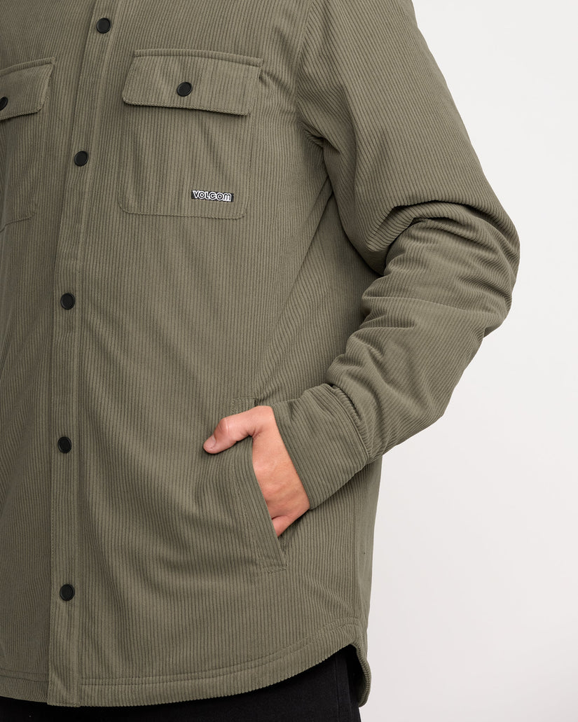 Kenson Insulated Flannel Jacke - Military