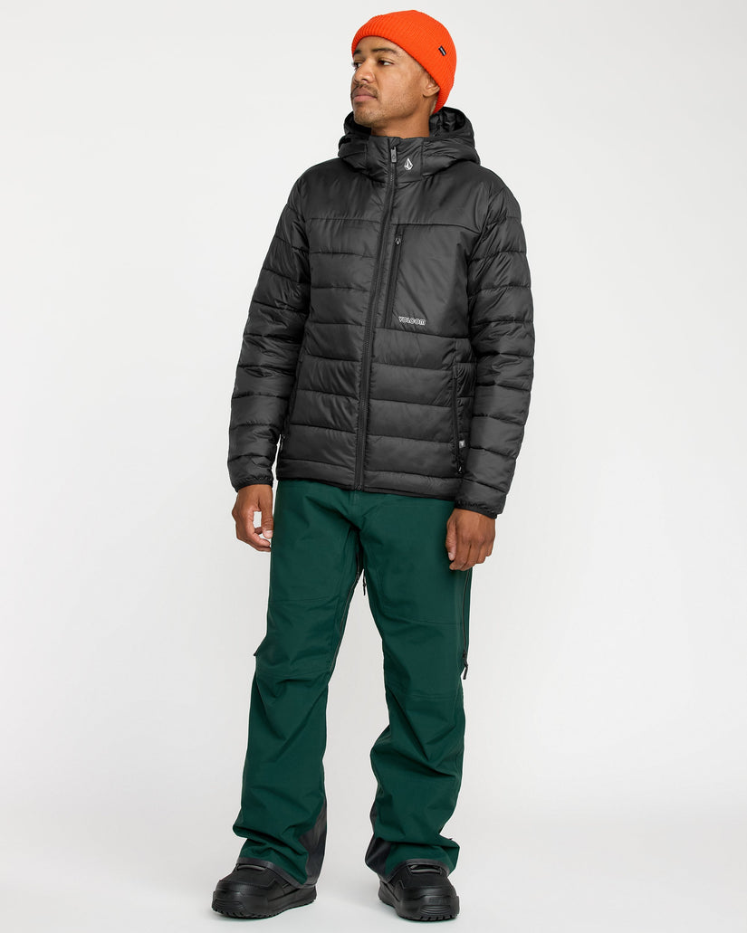 Puff Puff Hooded Jacke - Black