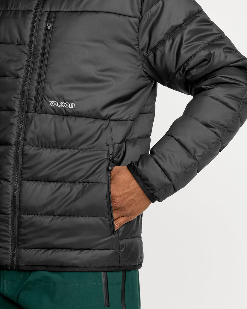 Puff Puff Hooded Jacke - Black