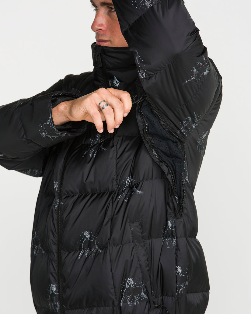 Arthur Puff 10K Jacke - Black