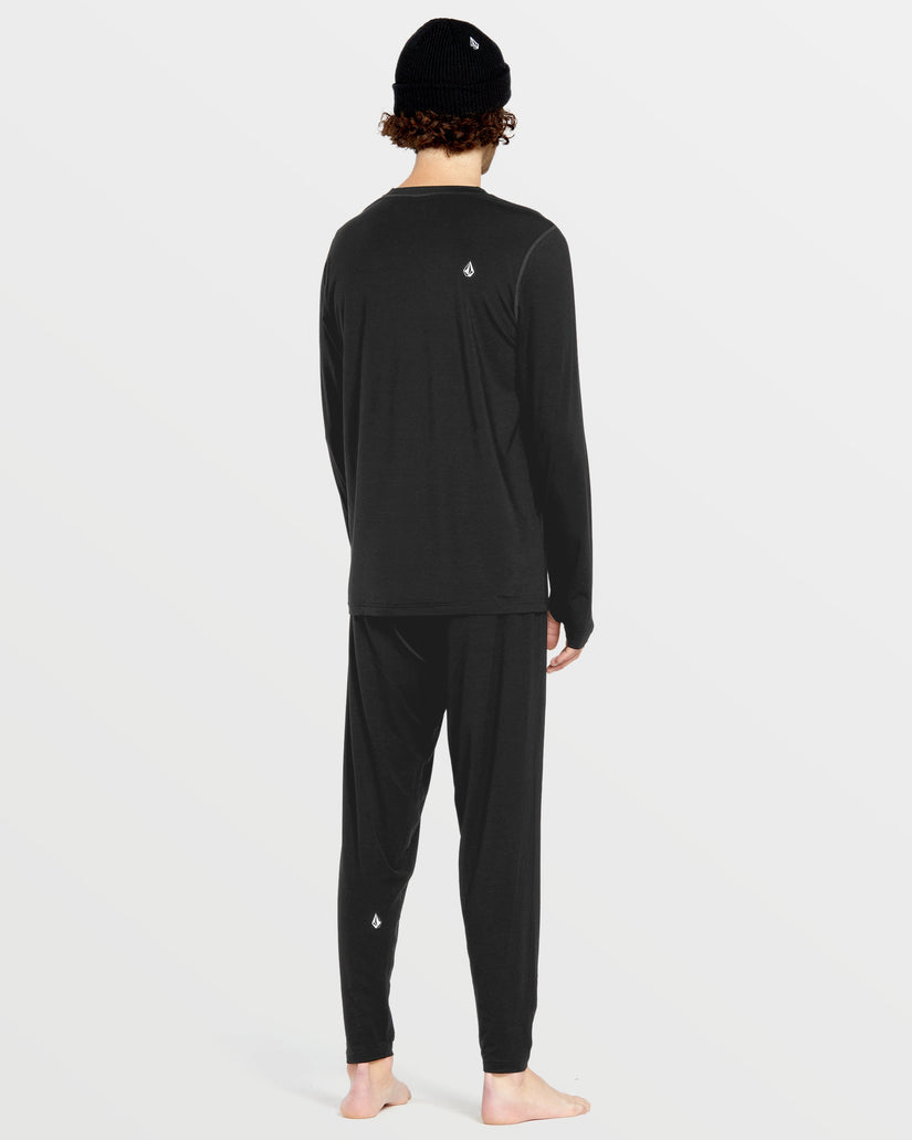 M Merino Blend Basisschicht-Shirt - Black