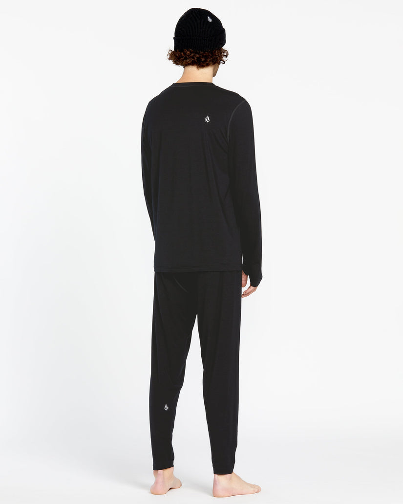 M Merino Blend Basisschicht-Hose - Black