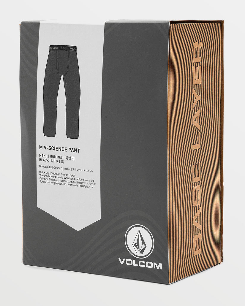 M V-Science Basisschicht-Hose - Black