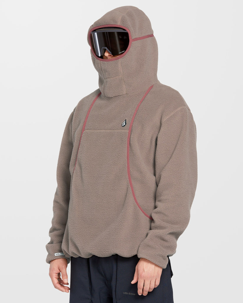 Untethered Balaclava Kapuzenpullover - Chestnut Brown