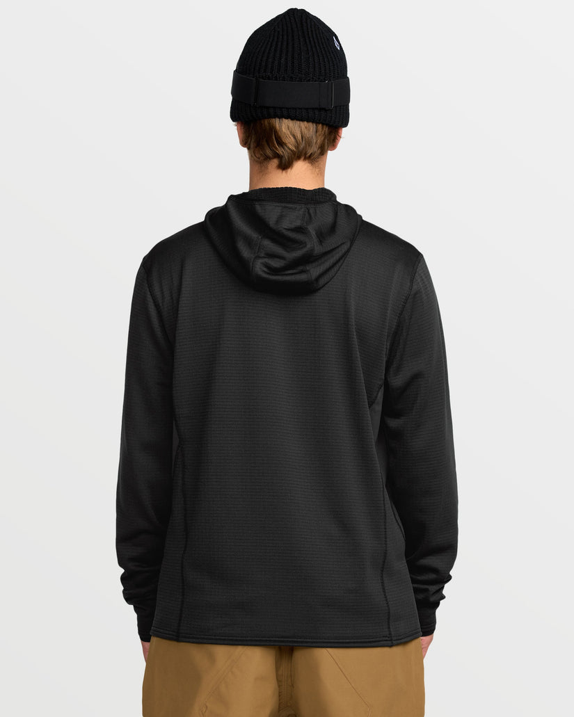 Gridlock Kapuzenpullover - Black
