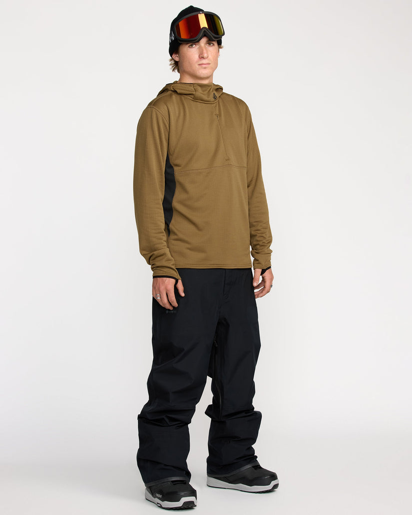 Gridlock Kapuzenpullover - Bronze