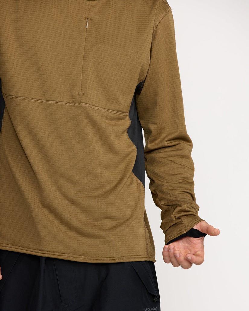 Gridlock Kapuzenpullover - Bronze