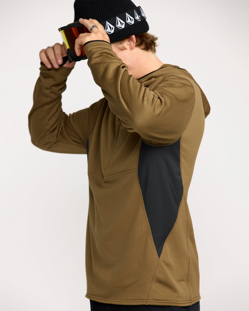 Gridlock Kapuzenpullover - Bronze