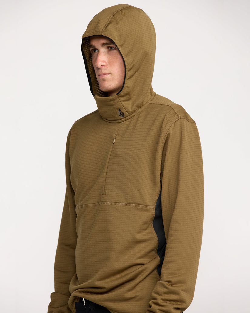 Gridlock Kapuzenpullover - Bronze