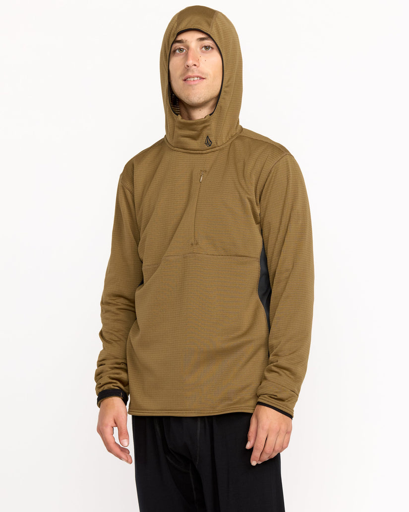 Gridlock Kapuzenpullover - Bronze