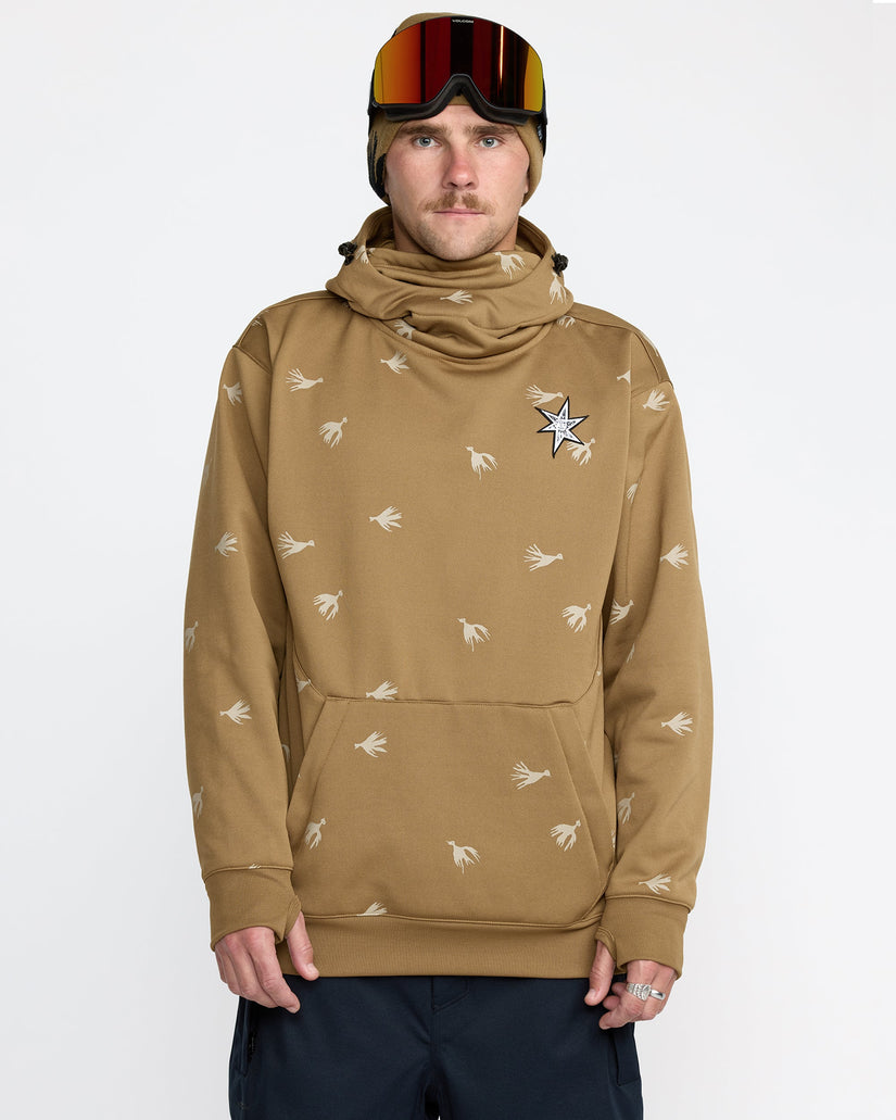 Hydro Riding Kapuzenpullover - Bronze