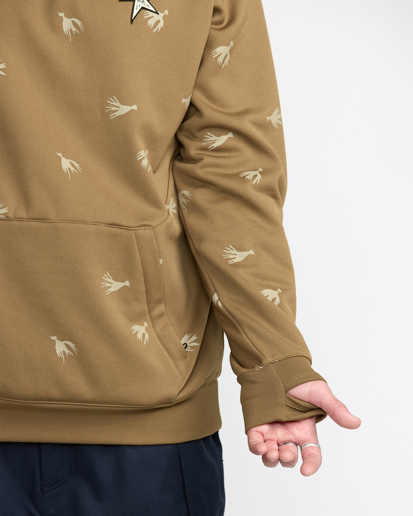 Hydro Riding Kapuzenpullover - Bronze