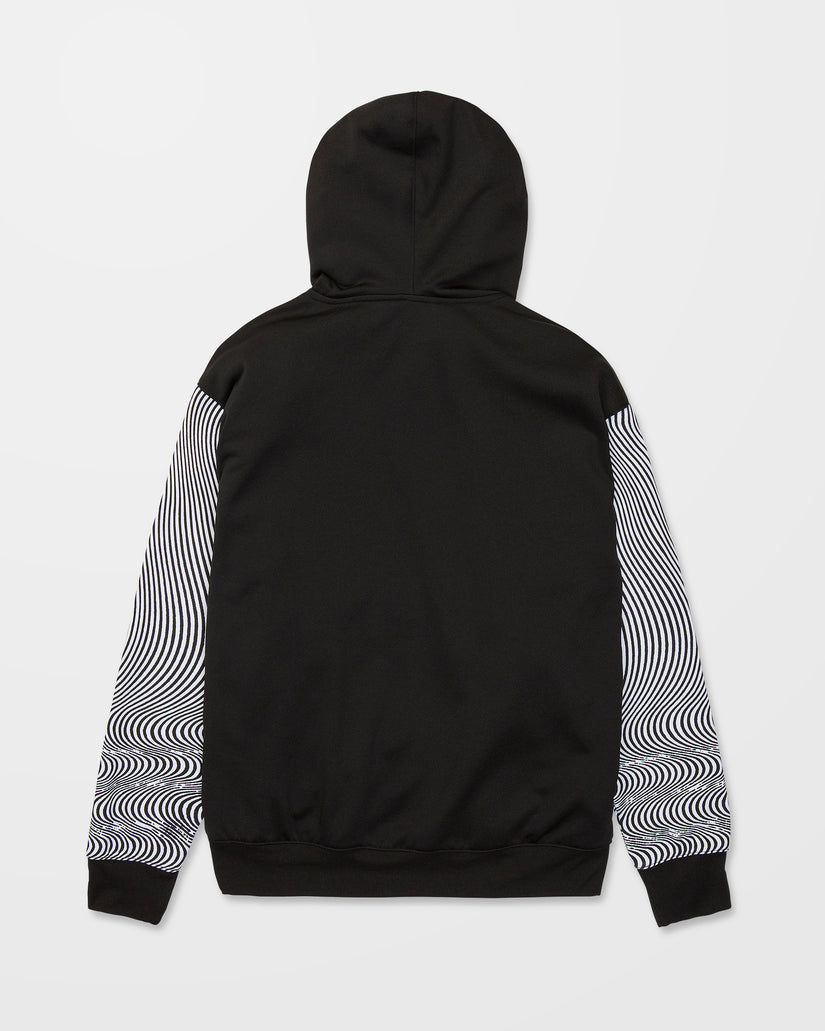Hydro Riding Kapuzenpullover - Black/White