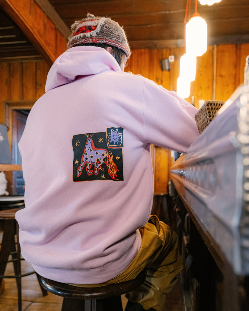 Essential Kapuzenpullover - Pink