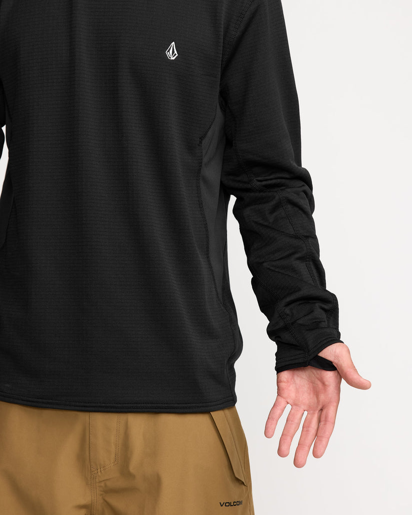 Gridlock Fleece Sweatshirt - Black