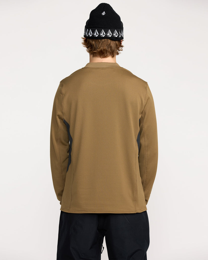 Gridlock Fleece Sweatshirt - Bronze
