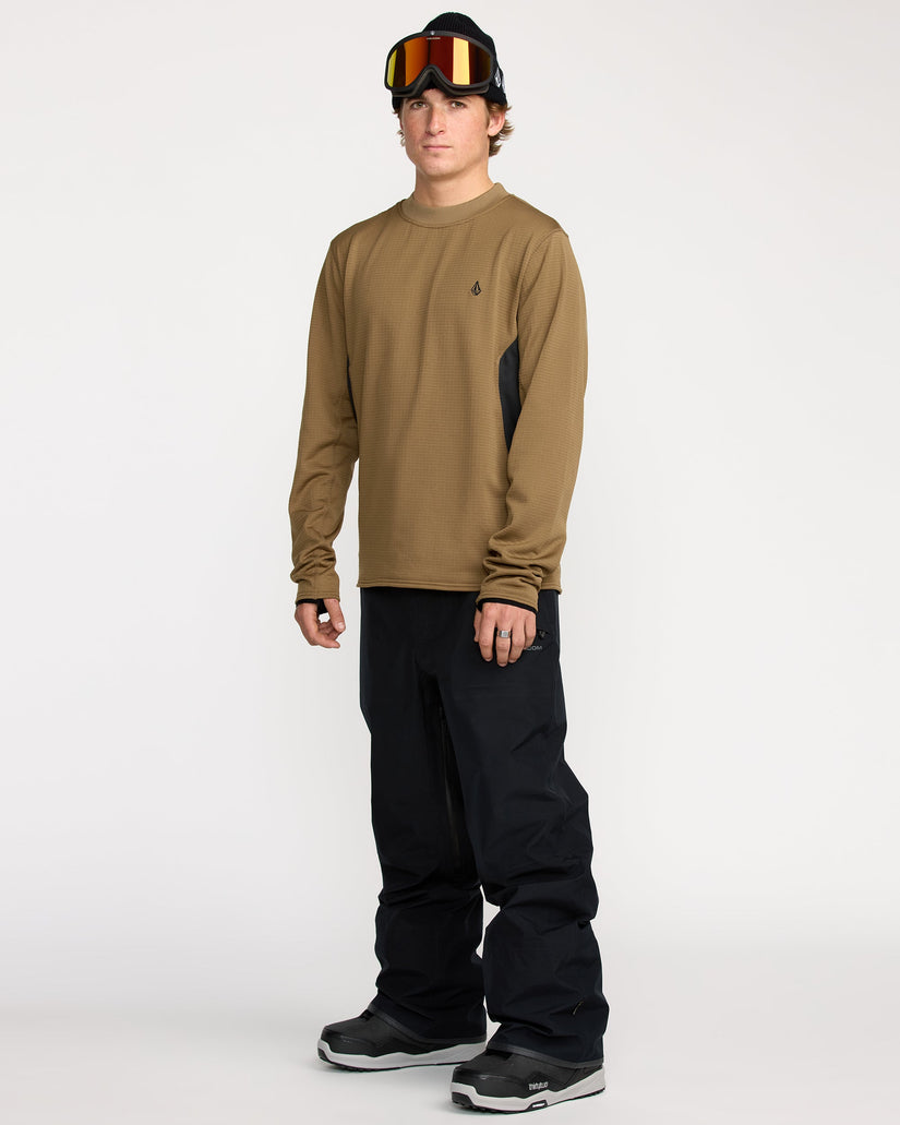 Gridlock Fleece Sweatshirt - Bronze