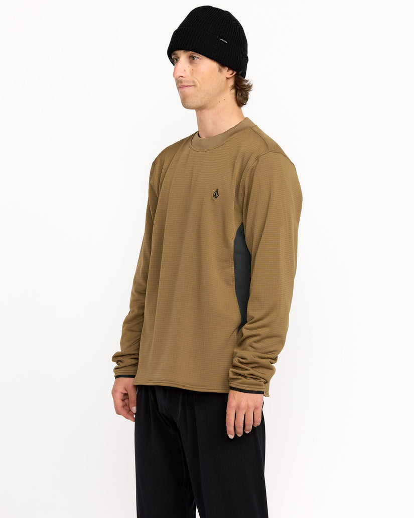 Gridlock Fleece Sweatshirt - Bronze