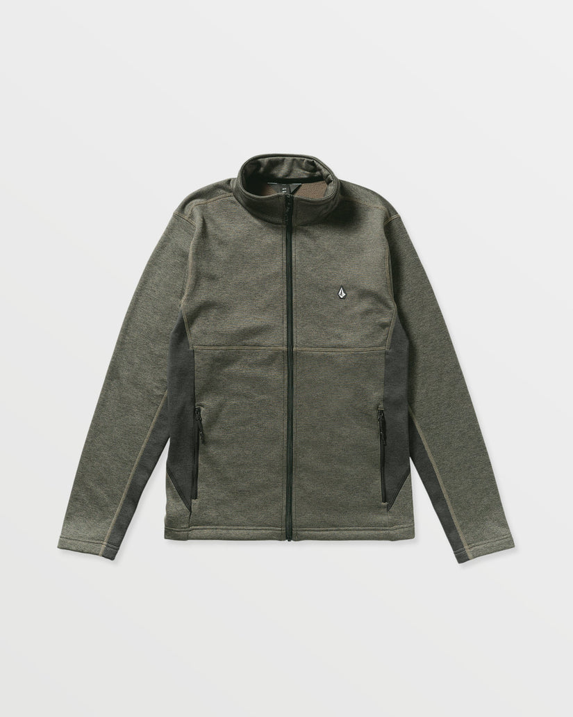 Snowbound Fleece Zip-Up Sweatshirt - Military