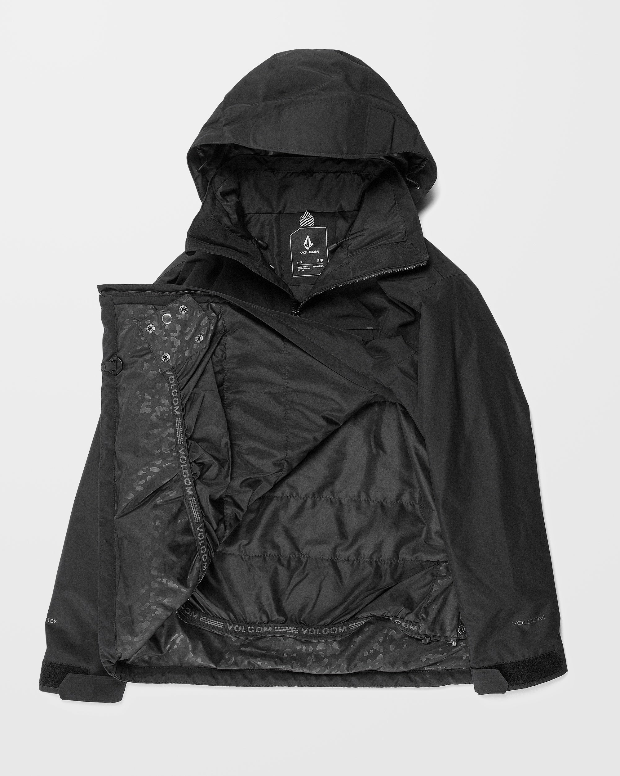 Black Jaquetas Volcom Volcom THUNDER STONE 10K Outdoor Jacket 