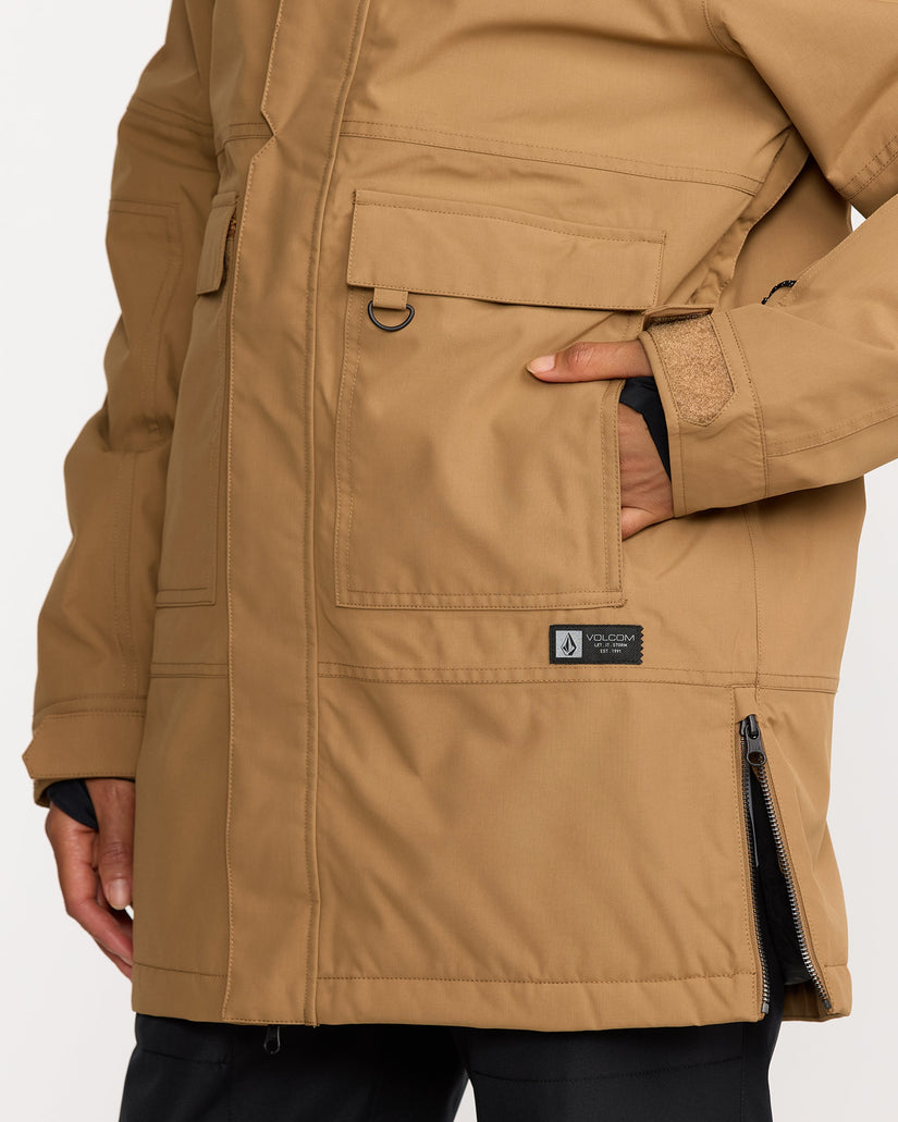 Qc Cruiser Insulated Parka - Bronze