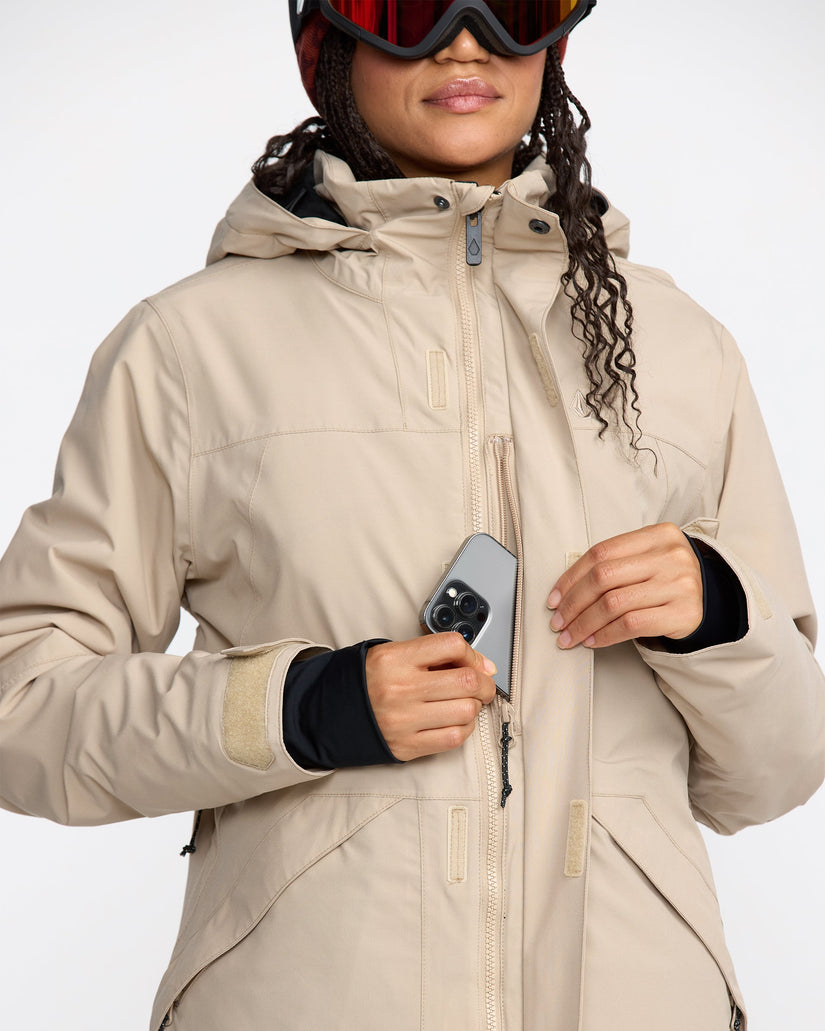 Shelter 20K 3D Stretch Jacke - Oatmeal