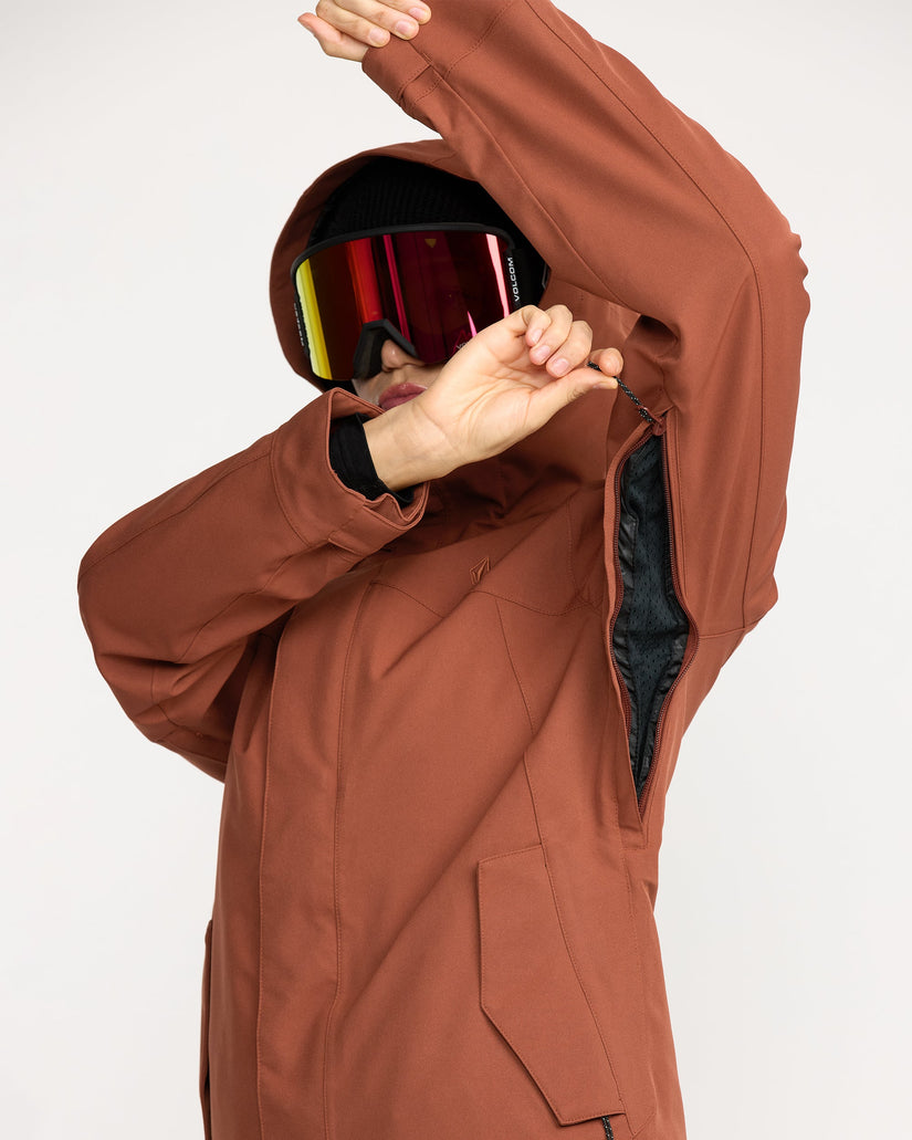 Stoney Shadow Insulated Jacke - Henna