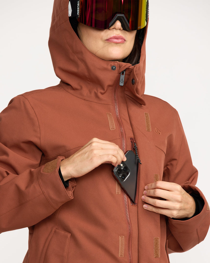 Stoney Shadow Insulated Jacke - Henna