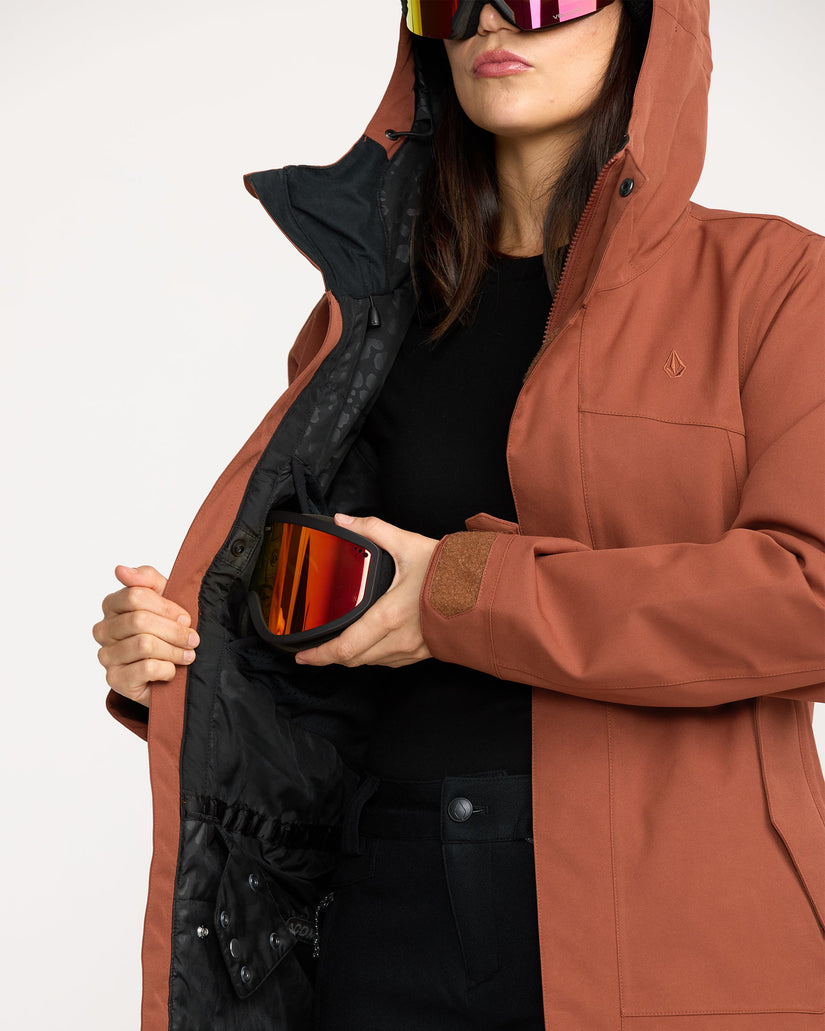 Stoney Shadow Insulated Jacke - Henna