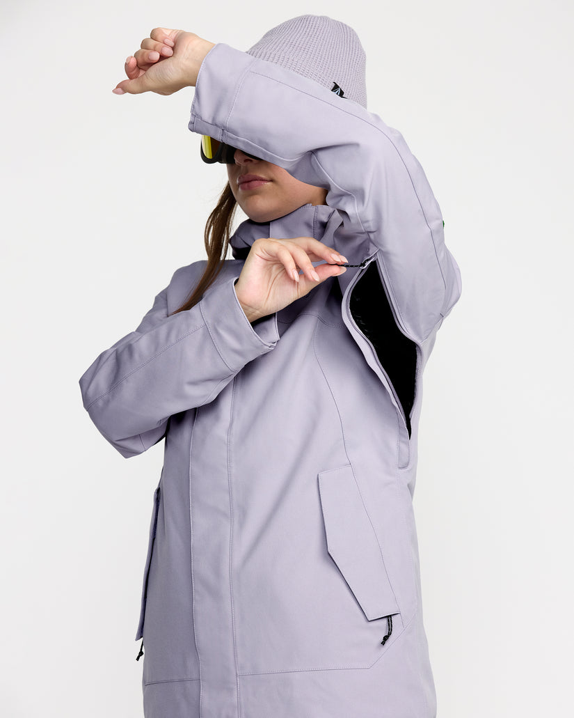 Stoney Shadow Insulated Jacke - Lavender Aura
