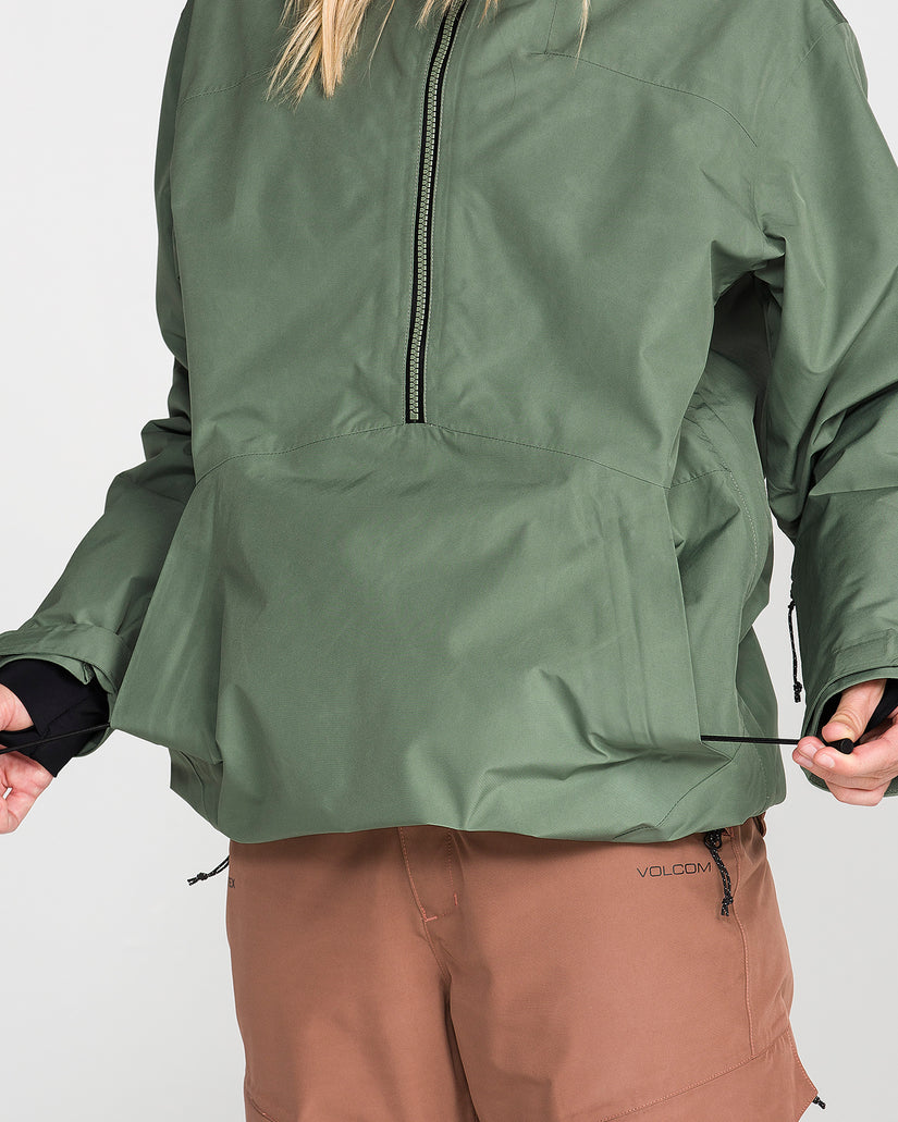 Rowan Insulated Gore-Tex Pullover Jacke - Light Green