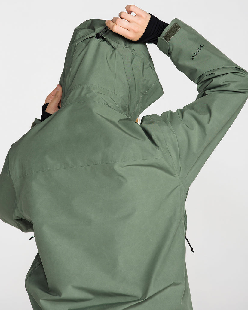 Rowan Insulated Gore-Tex Pullover Jacke - Light Green