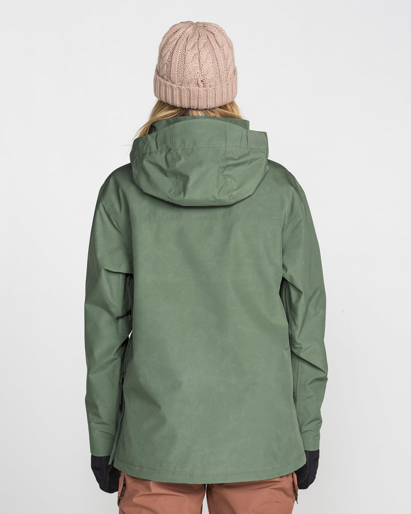 Rowan Insulated Gore-Tex Pullover Jacke - Light Green