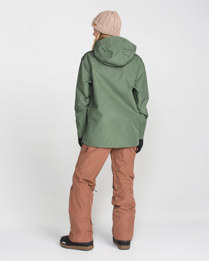 Rowan Insulated Gore-Tex Pullover Jacke - Light Green