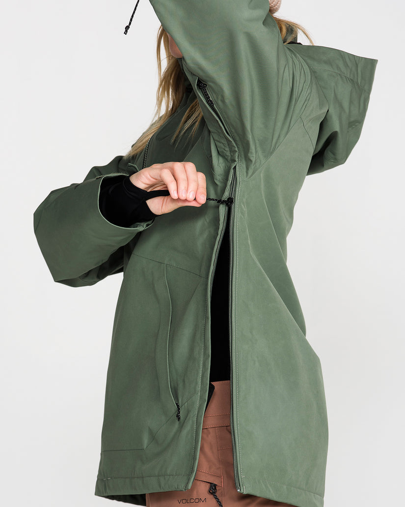 Rowan Insulated Gore-Tex Pullover Jacke - Light Green