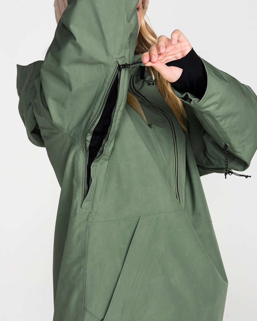 Rowan Insulated Gore-Tex Pullover Jacke - Light Green
