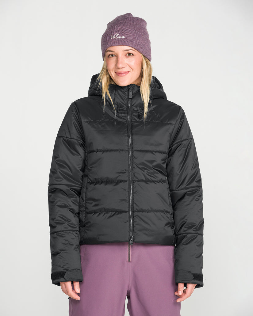 Avalon Puff Jacke - Black