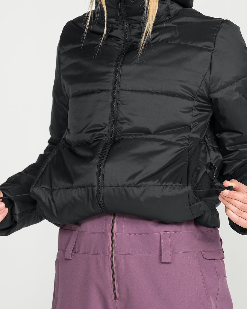 Avalon Puff Jacke - Black