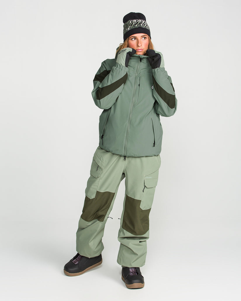 Shelter 3D Stretch 20K Jacke - Light Green
